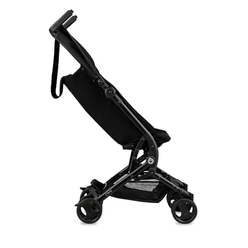 MoMi GRACE leichter Kinderwagen ab 6 Monaten kompakt Buggy mit einem Rucksack zum Tragen passt als Handgepäck faltbarer Reisebuggy 5-Punkt-Gurt