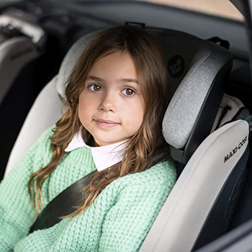 Maxi-Cosi Titan Plus i-Size, mitwachsender Kinderautositz, 15 Monat-12 Jahre (76-150 cm), G-CELL-Seitenaufprallschutz, 4 Liegepositionen, weiche Schaumstoffpolster in Kopfstütze, Authentic Black