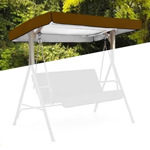 Ersatzabdeckung für 3-Sitzer-Terrassenschaukeln, 190,5x119,4 cm, wasserdicht.