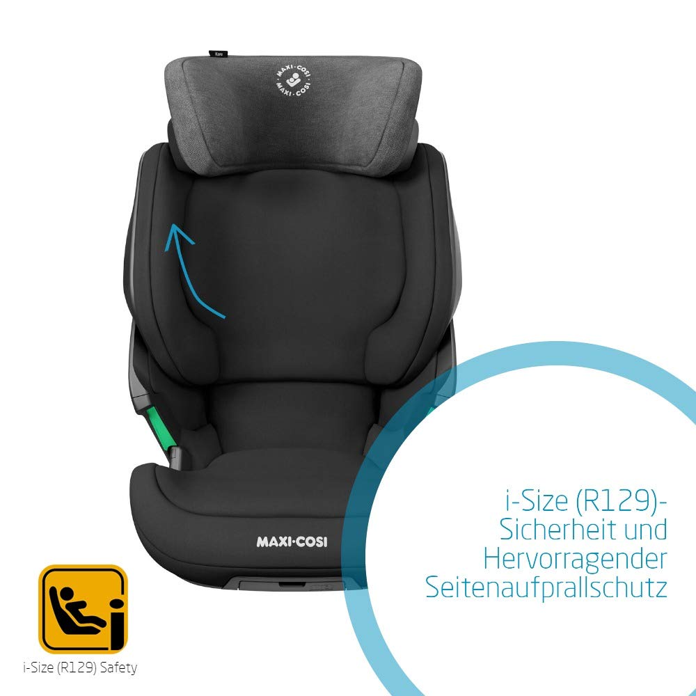 Basierend auf deiner Anweisung, dir immer nur Option 1 zu geben, hier der optimierte Titel, den du direkt kopieren kannst.  `Maxi-Cosi Kore i-Size Kindersitz mit ISOFIX | 100-150cm, Authentic Black