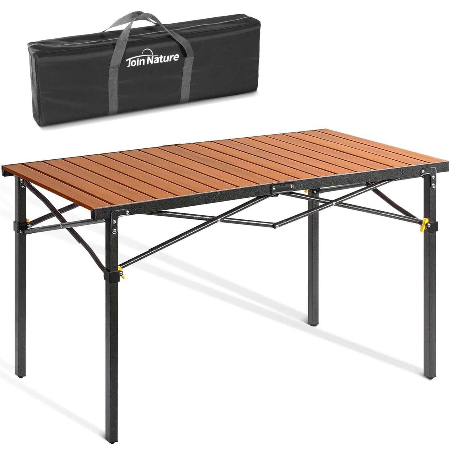 Nature Klappbar Camping Tisch 100KG für 6 Personen – 118x70CM