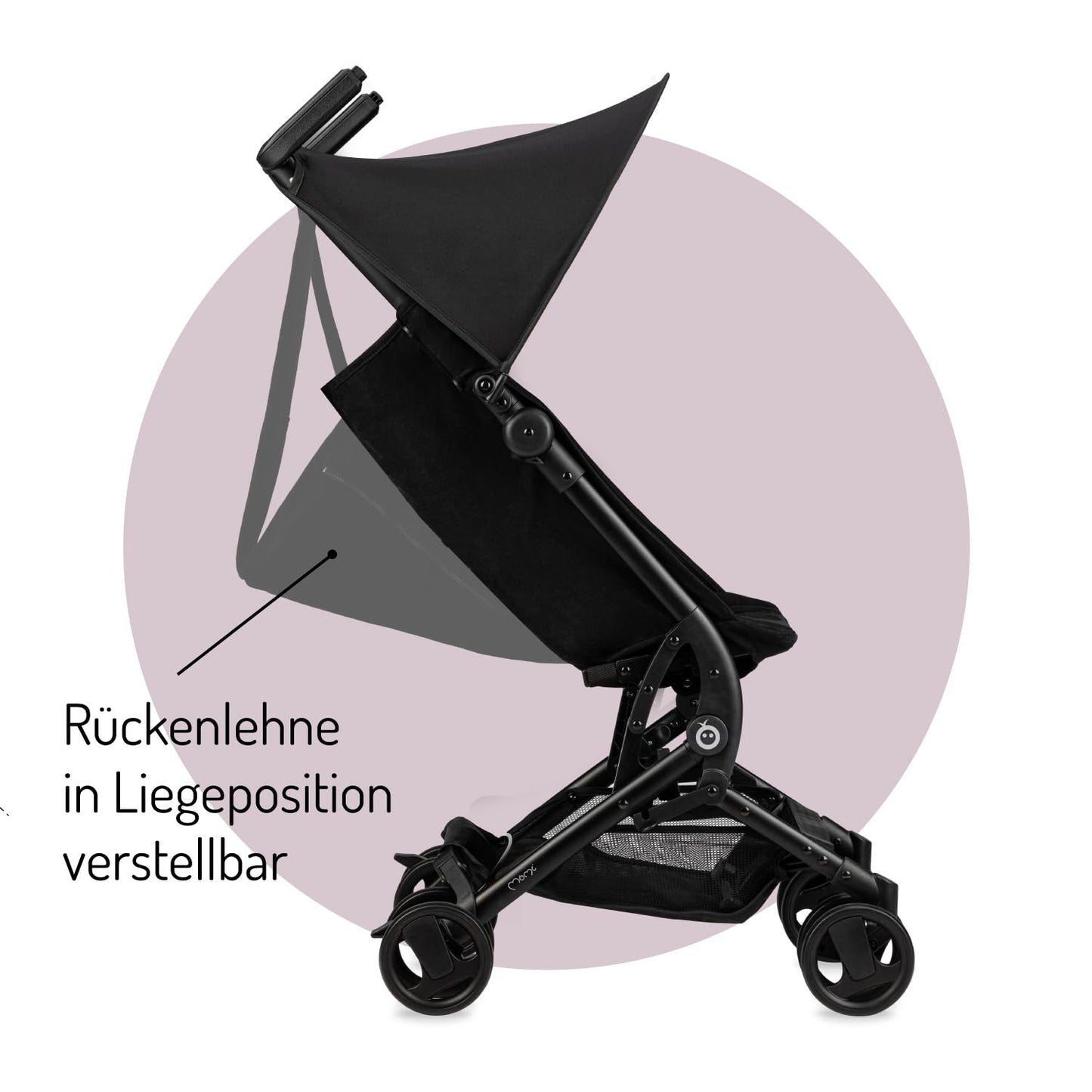 MoMi GRACE leichter Kinderwagen