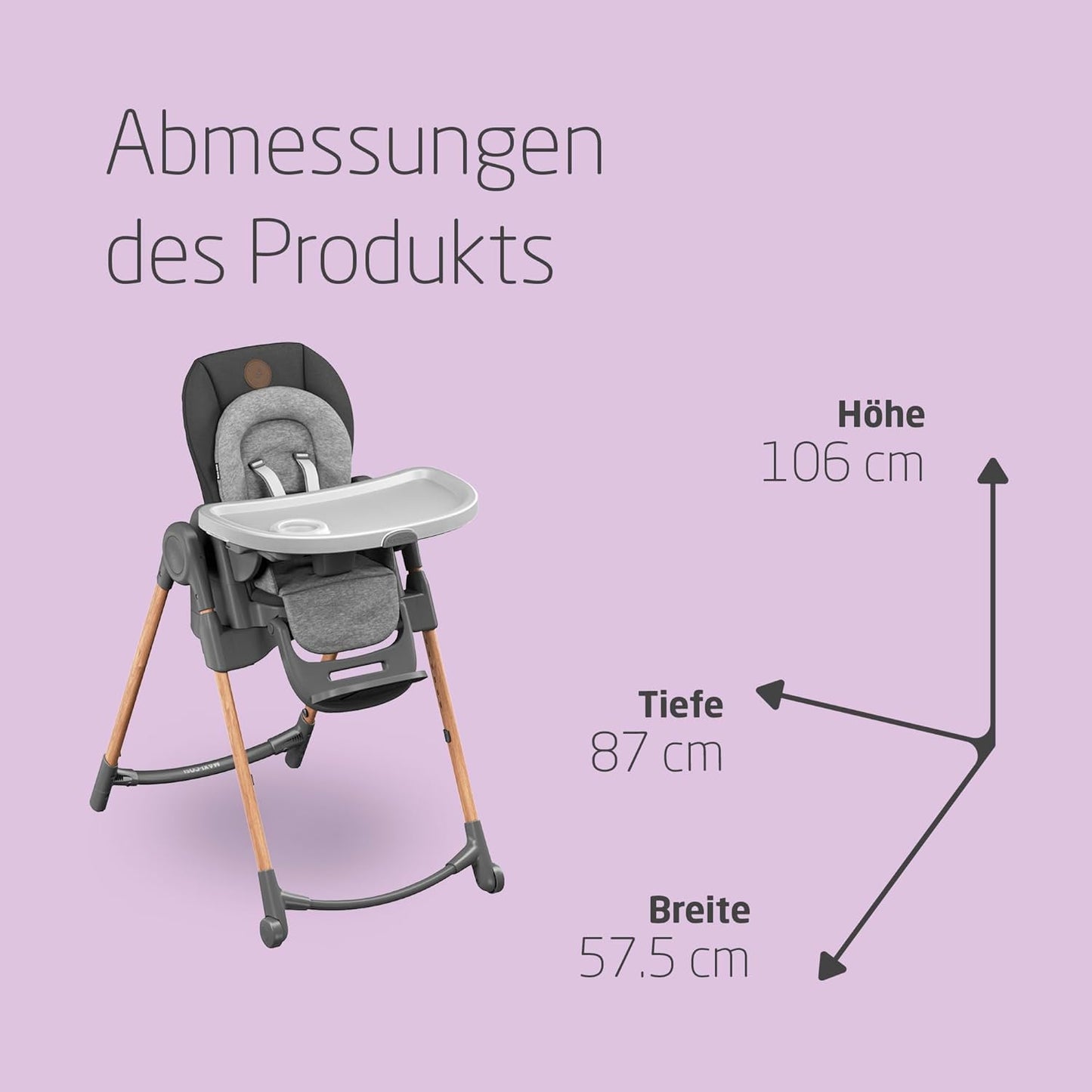 Maxi-Cosi Minla Kinderhochstuhl Mitwachsend