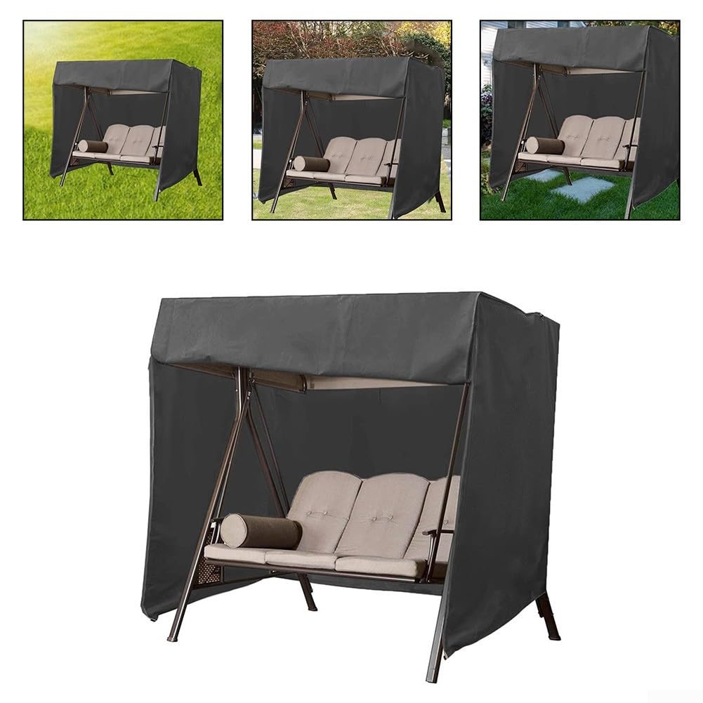 210D Schaukelsitz-Schutzbezug für Außenmöbel gegen Elemente (220 x 145 x 170 cm)