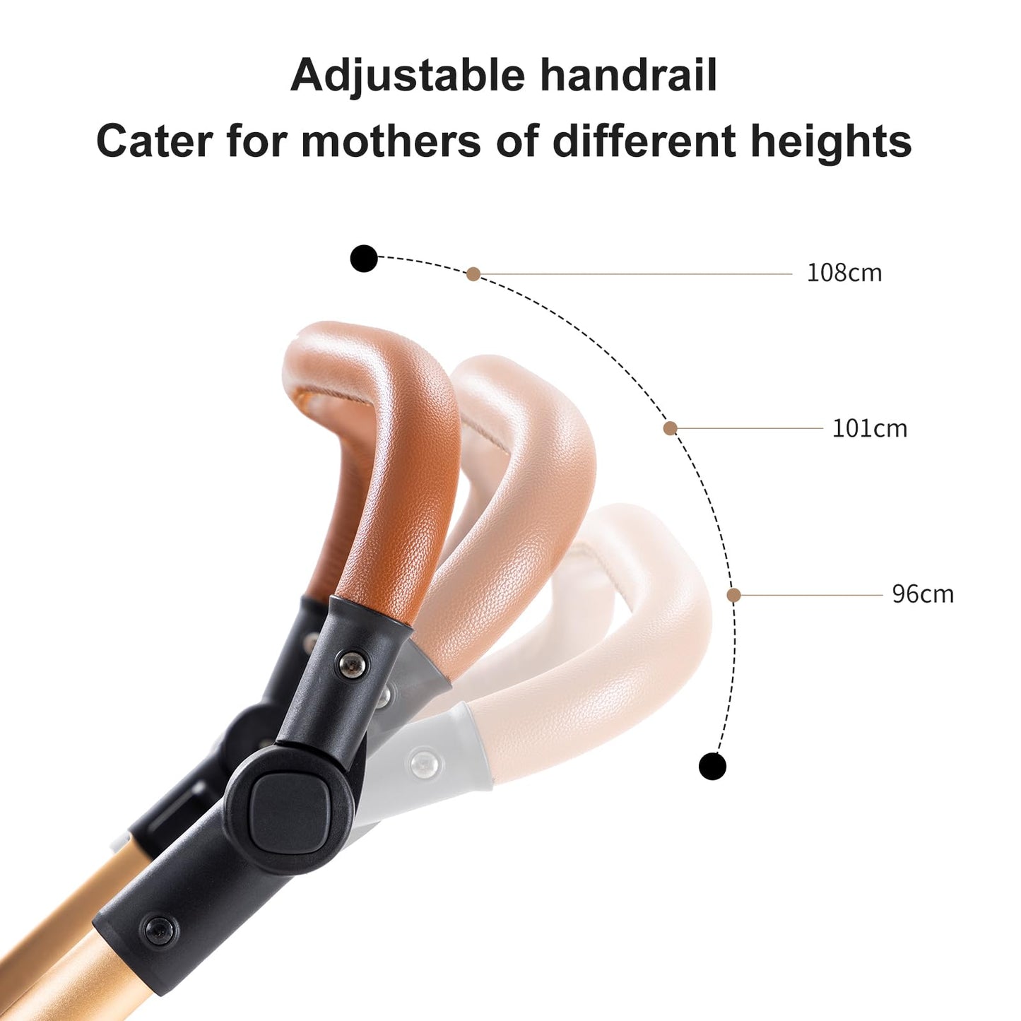 BEBBY 3-in-1 Kinderwagen KombiKinderwagen-Set