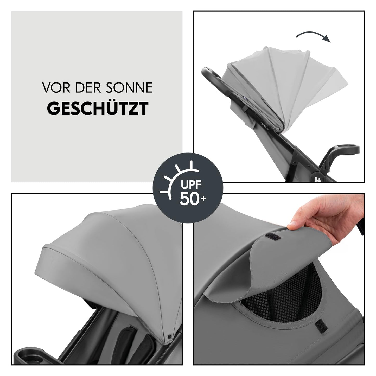 hauck 3in1 Kinderwagen Set Shop N Care Trio Set