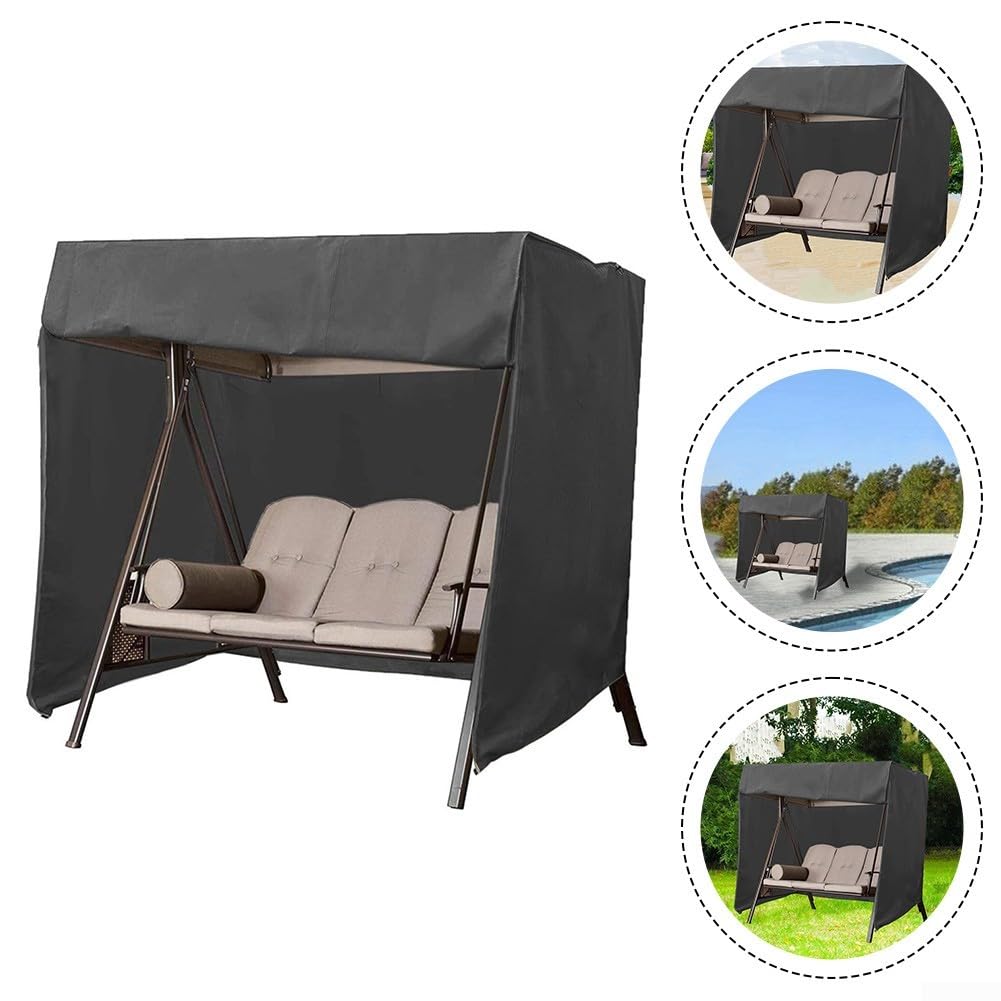 210D Schaukelsitz-Schutzbezug für Außenmöbel gegen Elemente (220 x 145 x 170 cm)