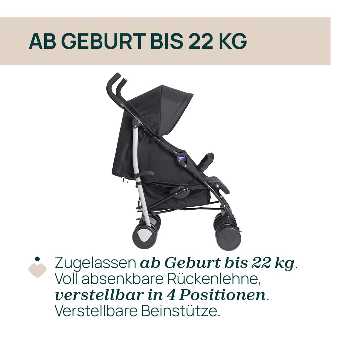Chicco Echo Lite Kinderwagen