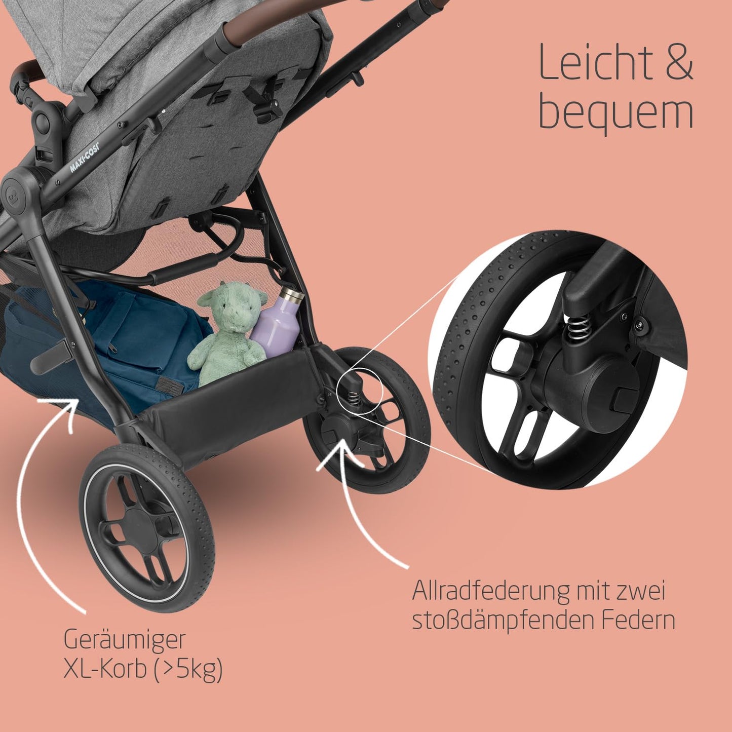 Maxi-Cosi Zelia S Trio Kinderwagen 3 in 1