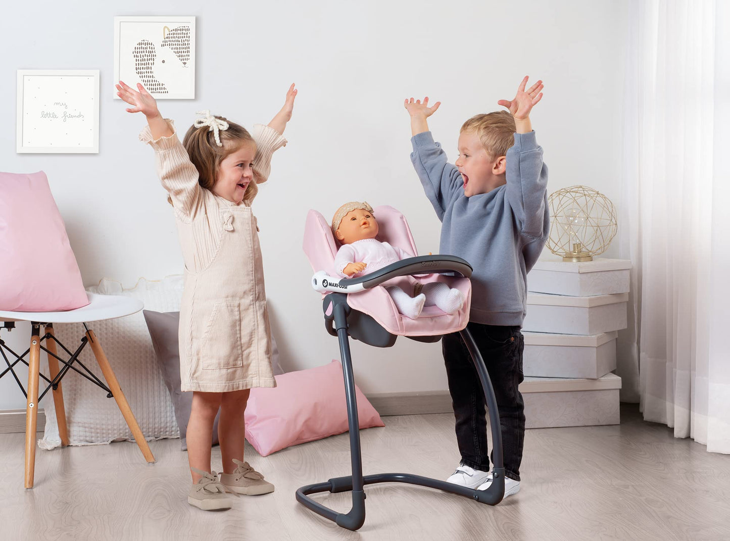 Smoby - Maxi-Cosi 3-in-1 Puppenhochstuhl