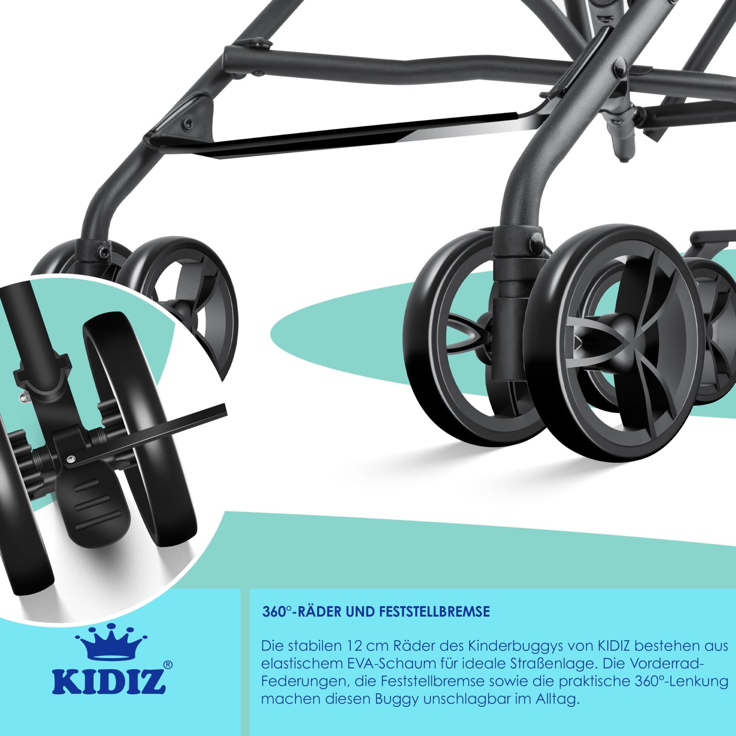 KIDIZ® Kinderwagen CITY Buggy