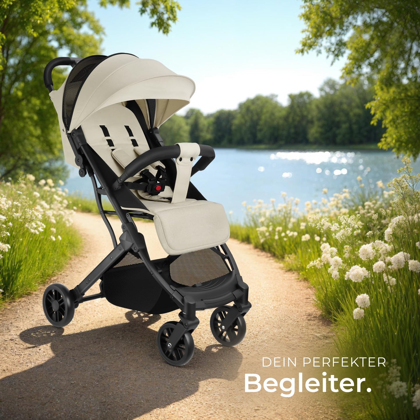 tectake® Buggy Kinderwagen von 0 bis 3 Jahre