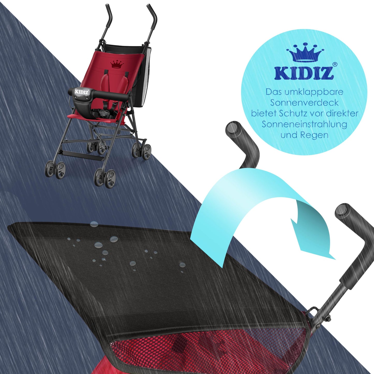 KIDIZ® Kinderwagen CITY Buggy