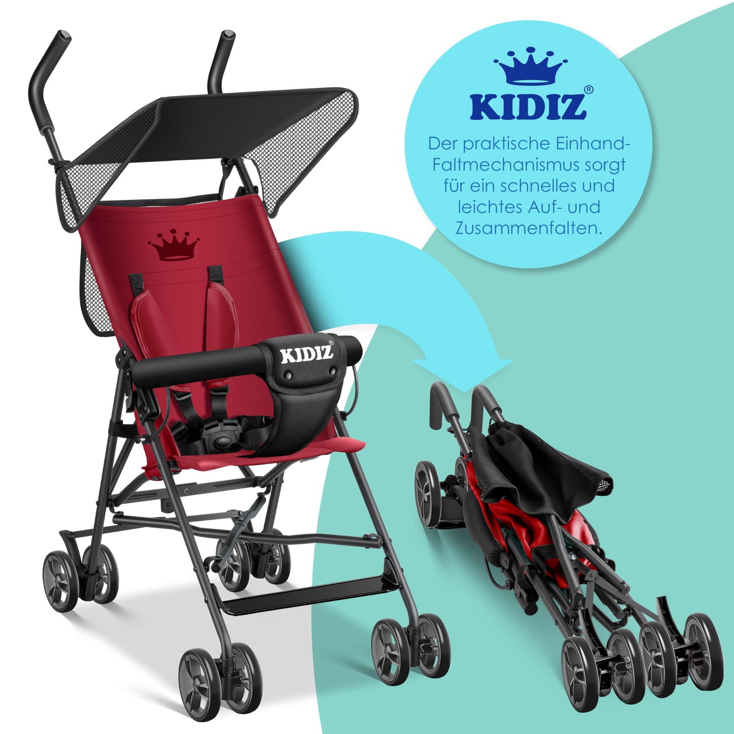 KIDIZ® Kinderwagen CITY Buggy